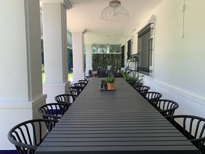 Outdoor dining