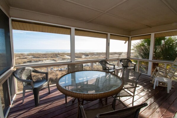 獨棟房屋, 多張床, 廚房, 海景 | 客房景觀