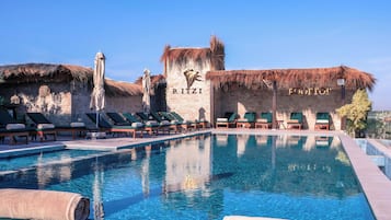Piscina en la azotea