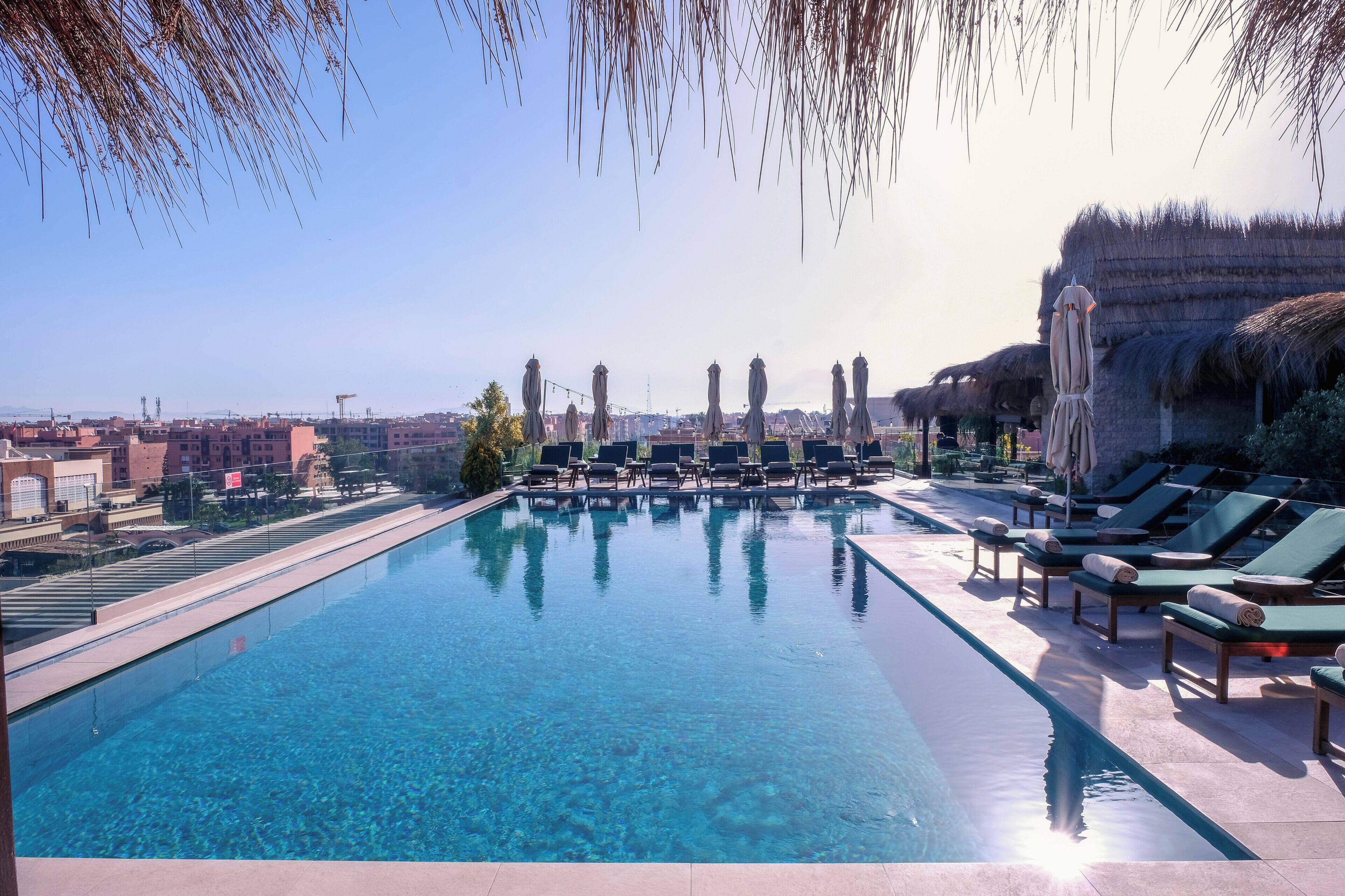 Rooftop pool