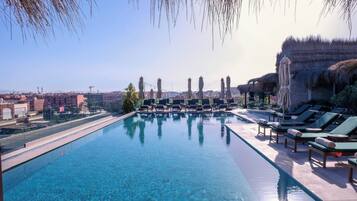 Rooftop pool