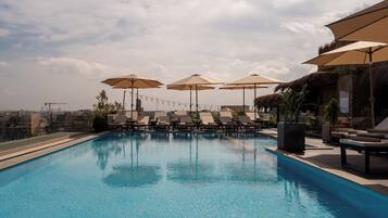 Piscina en la azotea