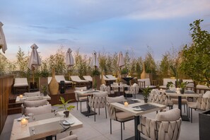 Terrasse sur le toit