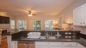 House, Multiple Beds, Patio, Golf View (712 Bonito Dr) | Private kitchen | Coffee/tea maker