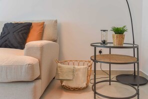 Lägenhet - tillgänglighetsanpassat - privat badrum (Modern-Luxury-Beach) | Lounge