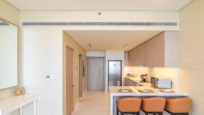 Apartment, barrierefrei, mit Bad (Luxury-Modern-Palm) | Eigene Küche