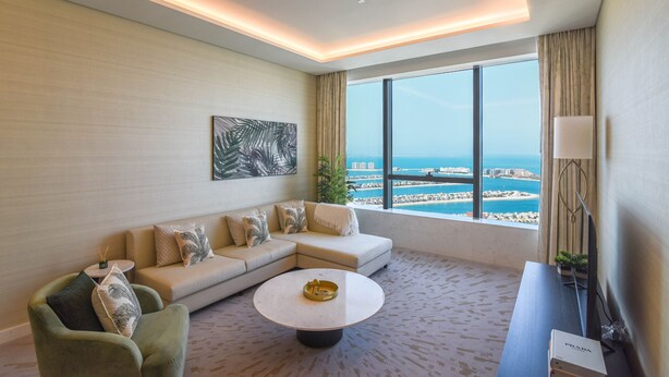 Apartment, barrierefrei, mit Bad (Luxury-Modern-Palm) | Lounge