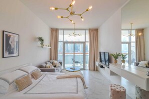 อพาร์ทเมนท์, พร้อมสิ่งอำนวยความสะดวกสำหรับผู้พิการ, ห้องน้ำส่วนตัว (Modern-Luxury-Central) | 1 ห้องนอน