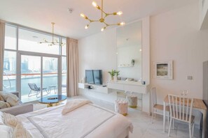 อพาร์ทเมนท์, พร้อมสิ่งอำนวยความสะดวกสำหรับผู้พิการ, ห้องน้ำส่วนตัว (Modern-Luxury-Central) | 1 ห้องนอน