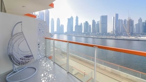 Apartment, barrierefrei, eigenes Bad (Modern-Luxury-Central) | Blick vom Balkon