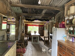 Living room - Original Roadsmans Wagon, With Breathtaking Views (Longhope)