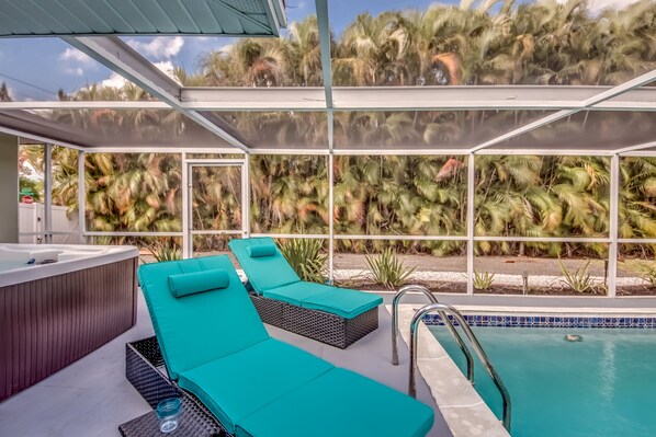 Alberca al aire libre 