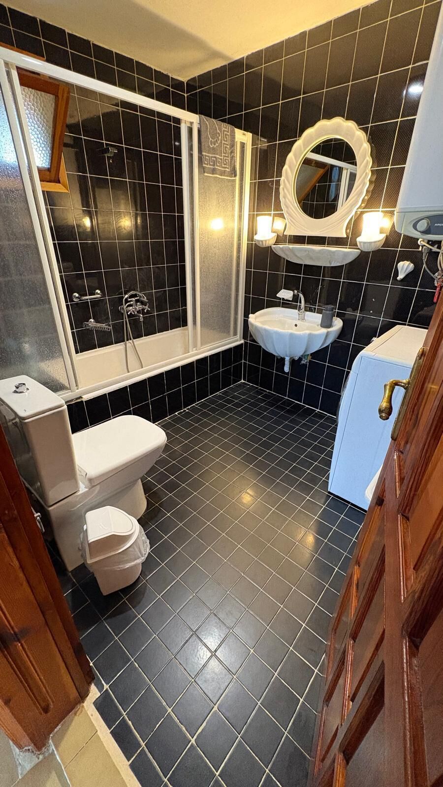 Towels, soap, toilet paper