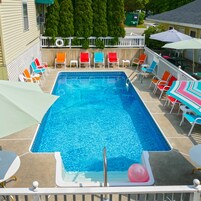 Seasonal outdoor pool