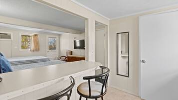 Room with 2 Double Beds and Kitchenette | Free WiFi, bed sheets