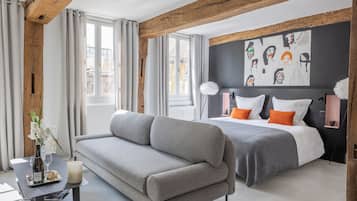 Luxe suite, en-suite badkamer (Blanc de Noirs) | 1 slaapkamer