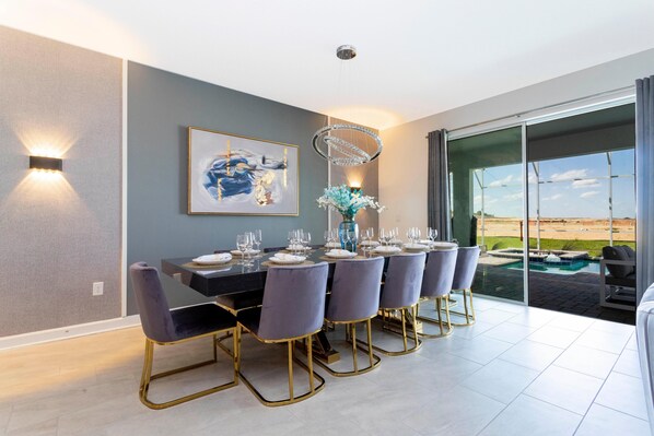 Huis, meerdere bedden (9332 SH - Champions Gate Unique Luxur) | Dineren