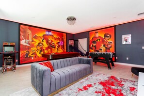 บ้านพัก, หลายเตียง (9332 SH - Champions Gate Unique Luxur) | ห้องเกม