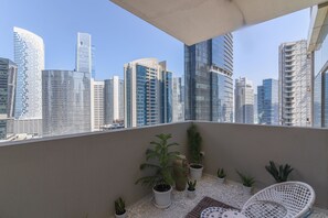 Apartment, Accessible, Private Bathroom (Modern-Luxury-Central) | Balcony view