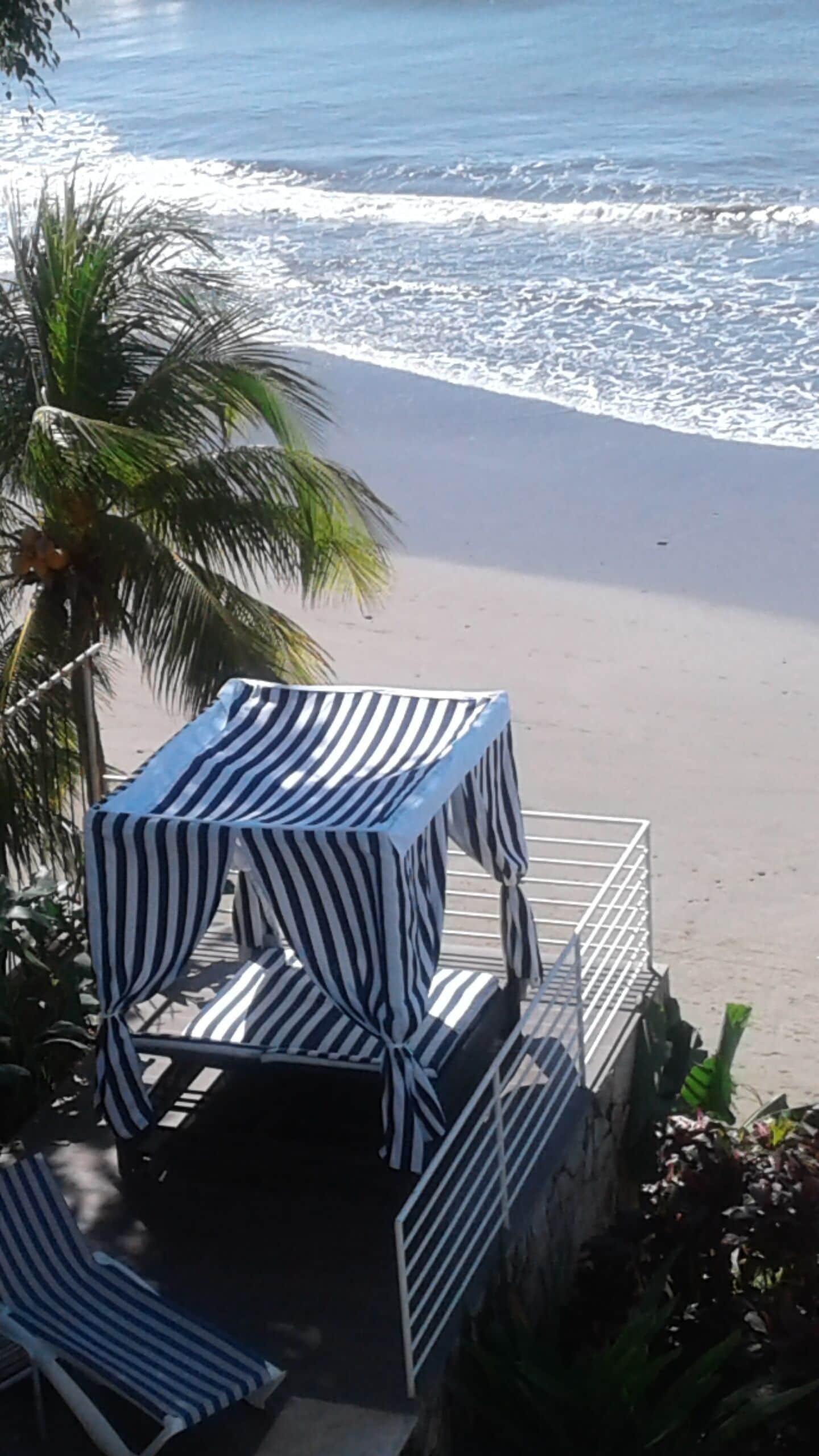 Cabana to relax and watch the ocean