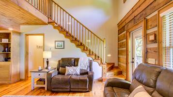 TV connectée, cheminée, jeux vidéo, livres