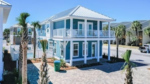 House, 4 Bedrooms | Exterior - 5509 Thomas Drive by Forehand Rentals (Panama City Beach)