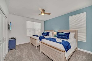 5 bedrooms, desk, iron/ironing board, free WiFi