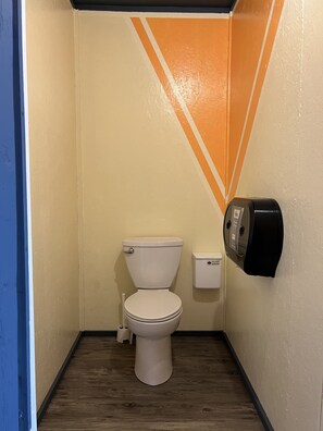 Combined shower/bathtub