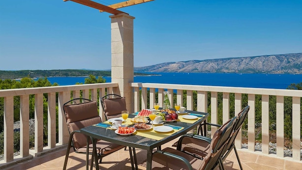 Outdoor dining - Luxury Villa Poseidon II. (Rudina)