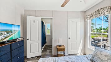 2 habitaciones, cuna de viaje, wifi gratis y ropa de cama