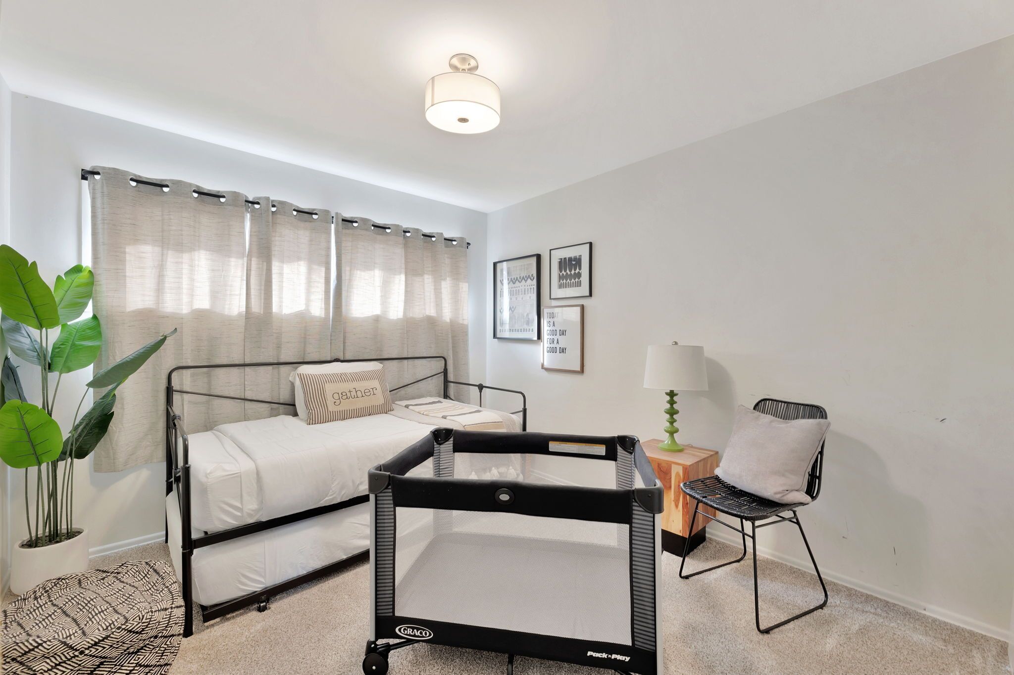 5 bedrooms, iron/ironing board, travel crib, free WiFi