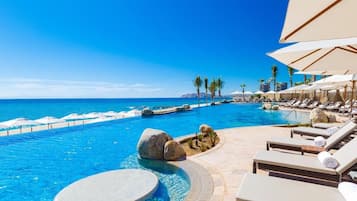 Indoor pool, outdoor pool
