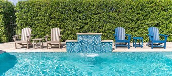 Luxury Modern Villa-Pool, Ocean View Deck, In/Outdoor Kitchen, 5min to the beach