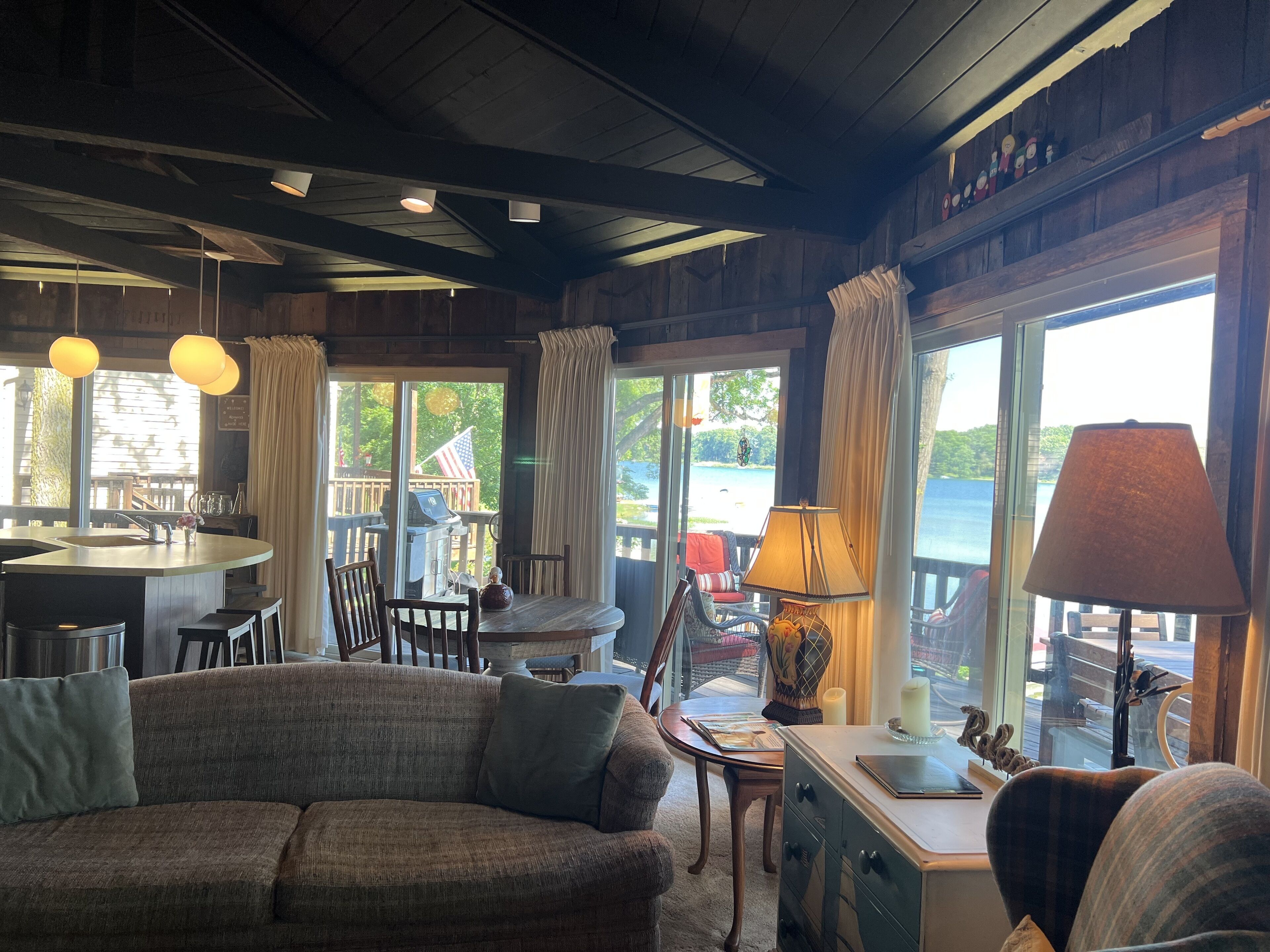 Unique Lakeside Retreat with Pedal Boat for a Relaxed, Pet-Friendly Getaway!