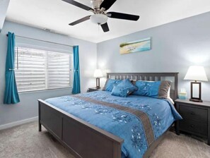 3 bedrooms, iron/ironing board, travel cot, WiFi