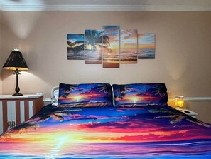 5 chambres, fer et planche à repasser, accès au Wi-Fi (inclus)