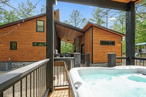 Idromassaggio all'aperto