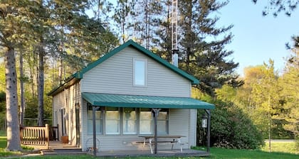 Cabin in the Heart of the Huron National Forest