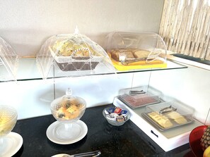 Gratis morgenmadsbuffet hver dag