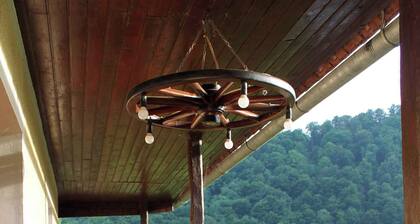 Holiday apartment with two separate floors