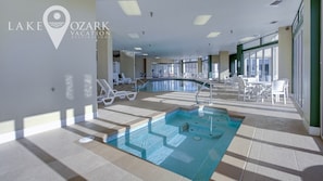 Indoor pool, outdoor pool - Freshly Remodeled @ The Towers at Parkview Bay! Hot Tub, Indoor & Outdoor Pools (Osage Beach)