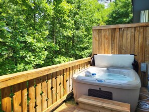 Baignoire à remous extérieure