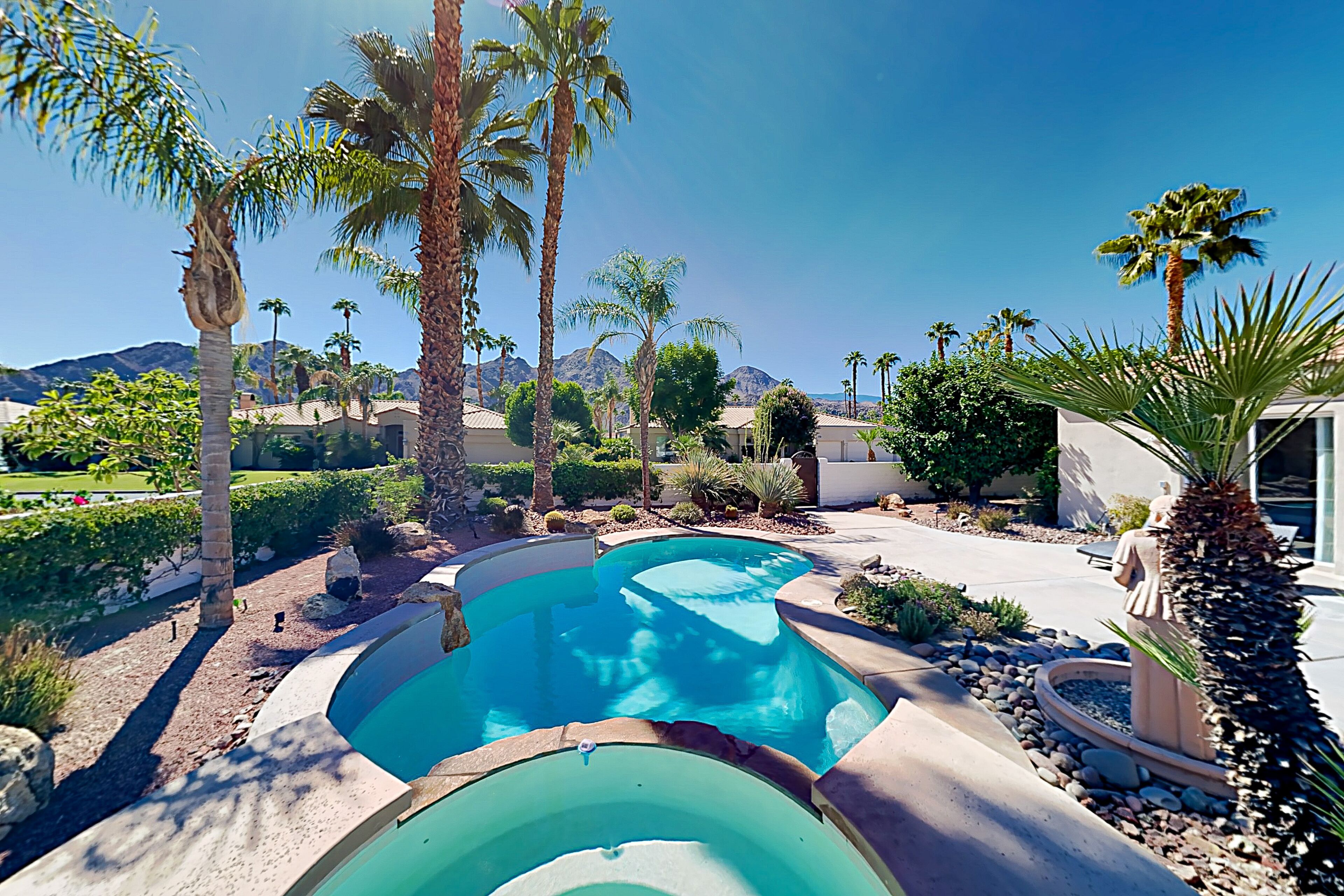 Private & Ideal Locale at Indian Wells | Heated Pool, Spa, Office & Casita