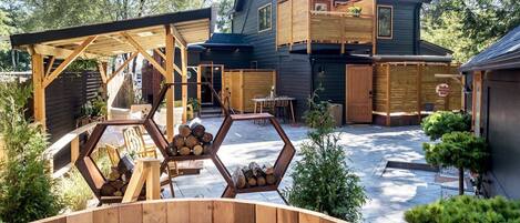 Bañera de hidromasaje exterior