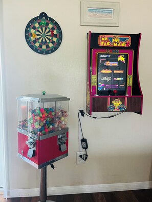 Games room - Space Coast Retreat: Games, Hot Tub, Fenced yard, Pool Table + Massage Chair (Cocoa)