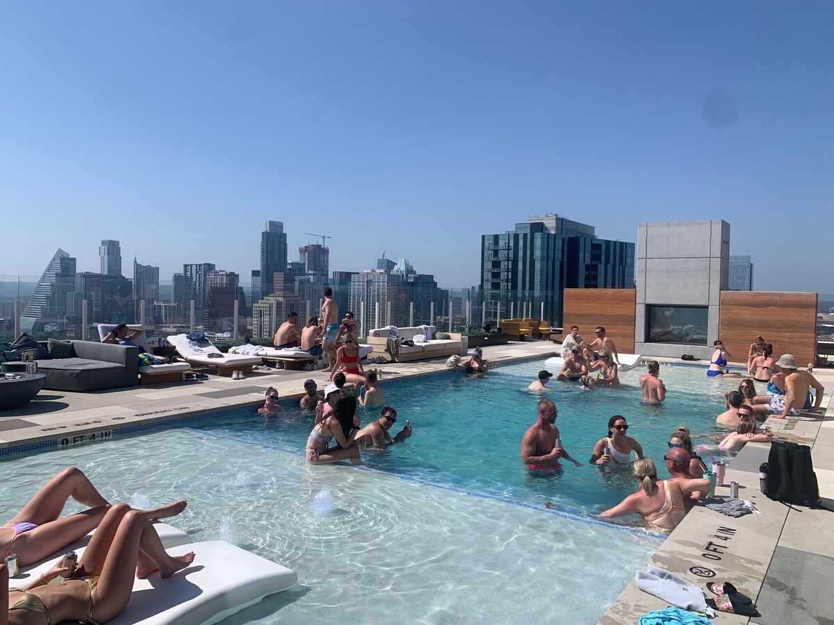 Photo 34 of Rainey St, Bachelorette Penthouse, Pool +Views & Walk Everywhere