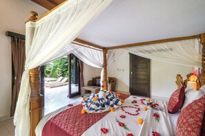 Romantic Villa | 1 bedroom, blackout drapes, free WiFi, bed sheets - Villa Tirtha Amertha Ubud (Ubud)