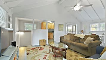 Una televisión, videojuegos, libros, una impresora