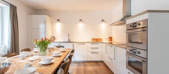 Luxury group accommodation with sauna