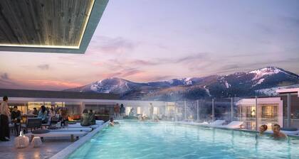 Pendry Residence~New Onsite Gondola ~SKI-IN SKI-OUT~ROOF TOP POOL~2 Kings~3 Bath
